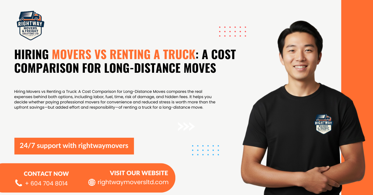 Hiring Movers vs Renting a Truck