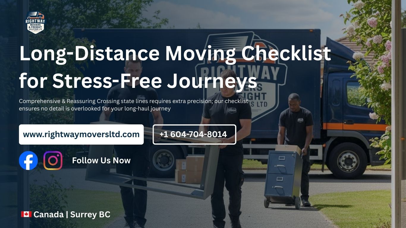 Long-Distance Moving Checklist for Stress-Free Journeys