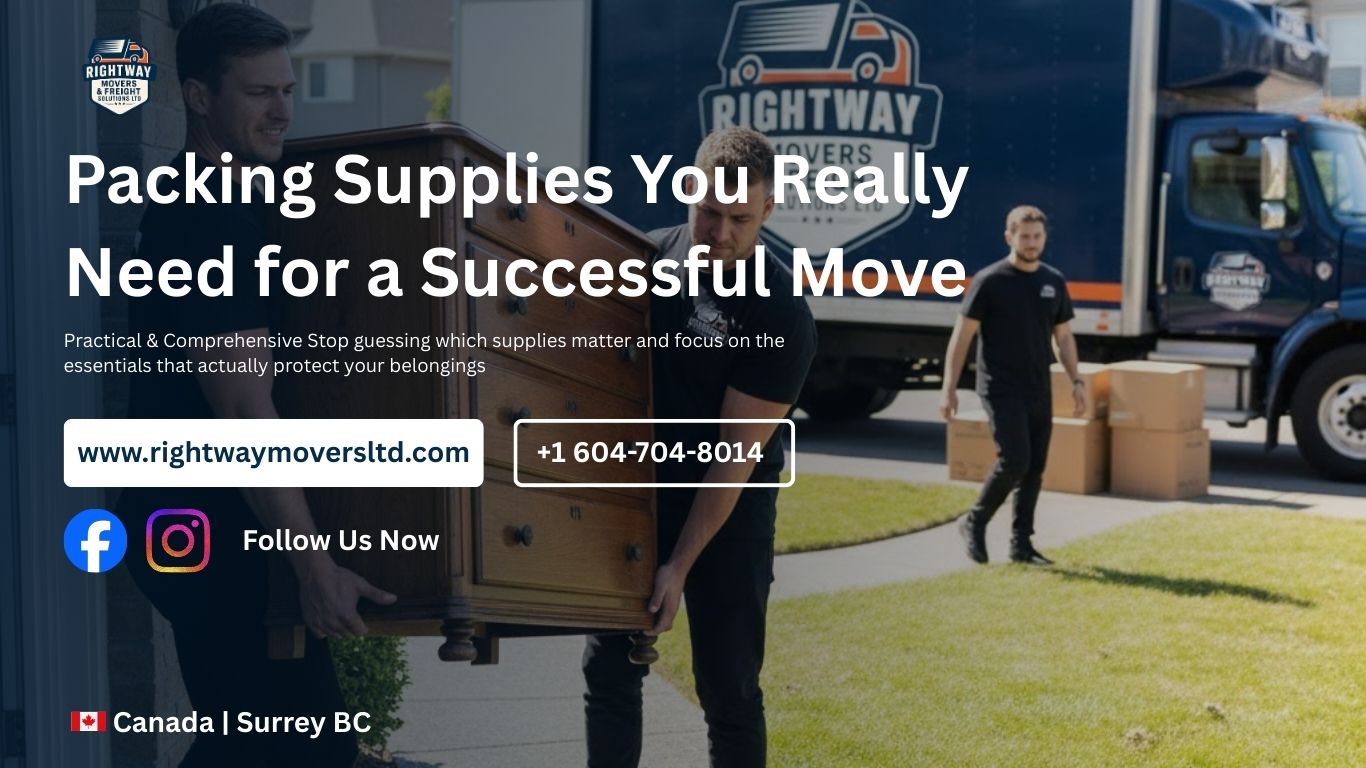 Packing Supplies You Really Need for a Successful Move